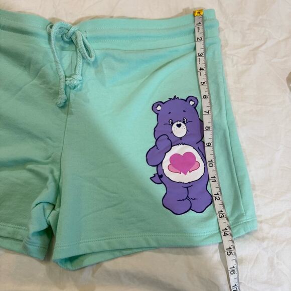 Care Bears Mint and Purple Dolphin Athletic Shorts with Drawstring Waistband XL - Picture 7 of 9